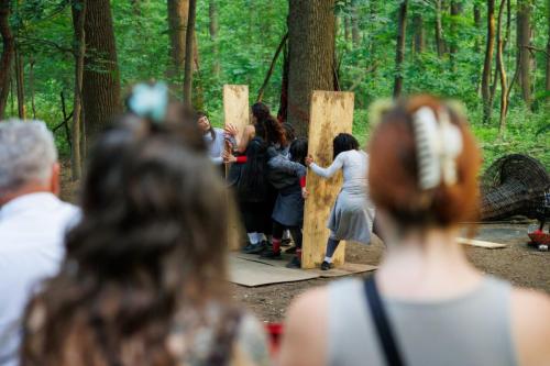 Dancers Building a House - Scene 4